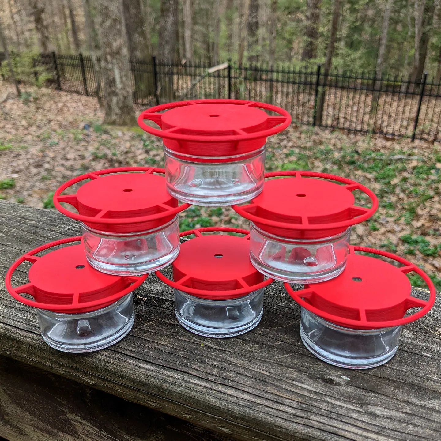 Hummingbird feeder
